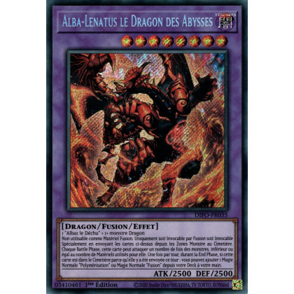 Alba-Lenatus le Dragon des Abysses - DIFO-FR035 - Cartes Yu-Gi-Oh!