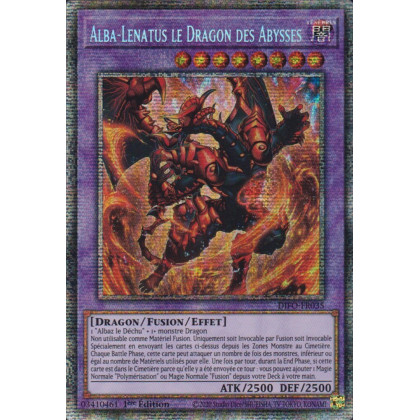 Alba-Lenatus le Dragon des Abysses - DIFO-FR035 *Starlight Rare* - Cartes Yu-Gi-Oh!