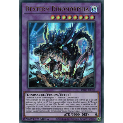 Rexterm Dinomorphia - DIFO-FR038 - Cartes Yu-Gi-Oh!
