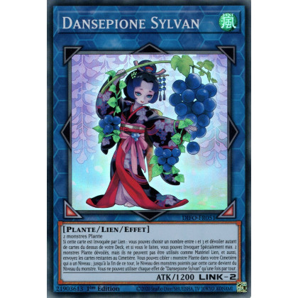 Dansepione Sylvan - DIFO-FR051 - Cartes Yu-Gi-Oh!