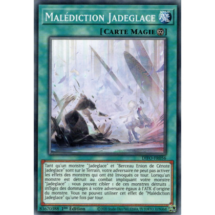 Malédiction Jadeglace - DIFO-FR056 - Cartes Yu-Gi-Oh!