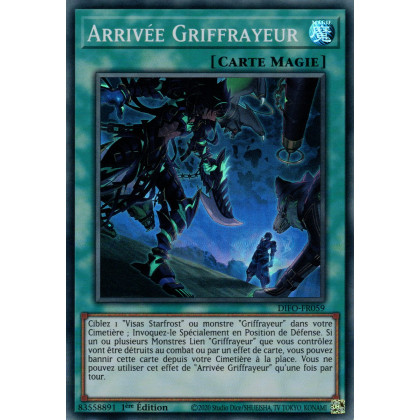 Arrivée Griffrayeur - DIFO-FR059 - Cartes Yu-Gi-Oh!
