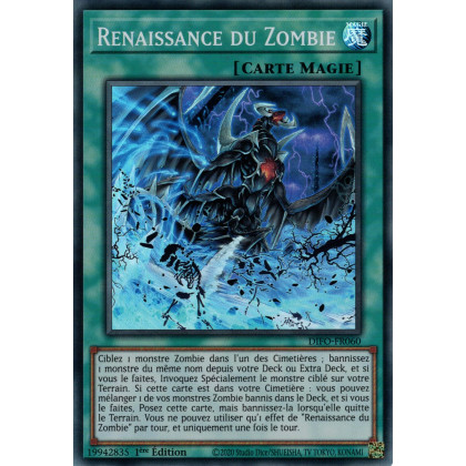 Renaissance du Zombie - DIFO-FR060 - Cartes Yu-Gi-Oh!
