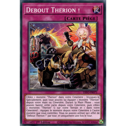 Debout Therion ! - DIFO-FR071 - Cartes Yu-Gi-Oh!