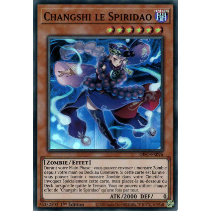Changshi le Spiridao - DIFO-FR096 - Cartes Yu-Gi-Oh!
