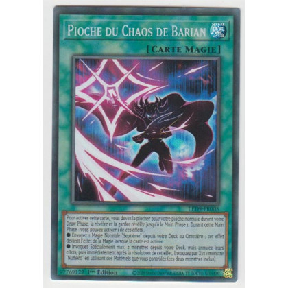 Pioche du Chaos de Barian - LED9-FR005 - Cartes Yu-Gi-Oh!