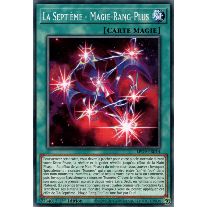 La Septième - Magie-Rang-Plus - LED9-FR014 - Cartes Yu-Gi-Oh!