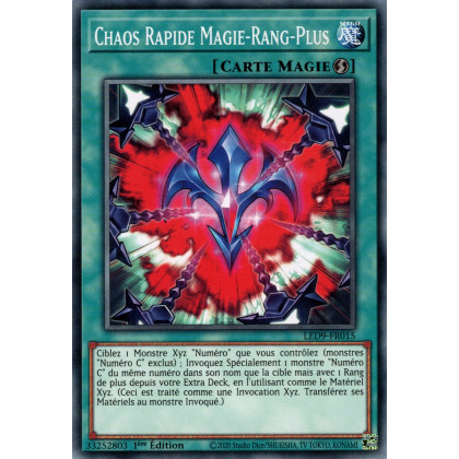 Chaos Rapide Magie-Rang-Plus - LED9-FR015 - Cartes Yu-Gi-Oh!