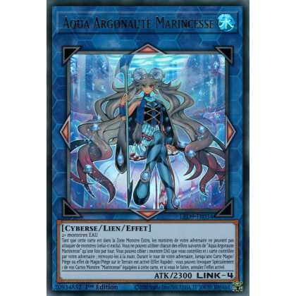 Aqua Argonaute Marincesse - LED9-FR034 - Cartes Yu-Gi-Oh!