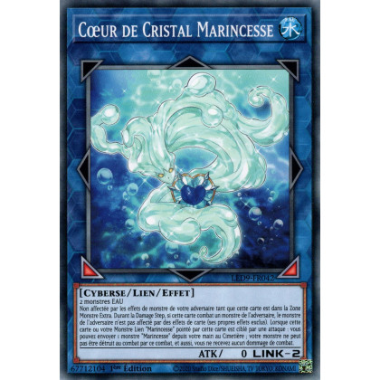 Cœur de Cristal Marincesse - LED9-FR042 - Cartes Yu-Gi-Oh!