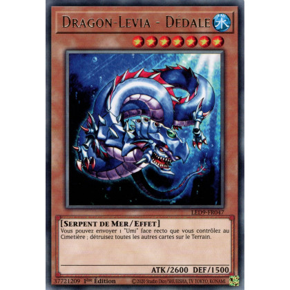 Dragon-Levia - Dédale - LED9-FR047 - Cartes Yu-Gi-Oh!