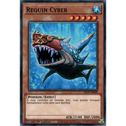 Requin Cyber - LED9-FR048 - Cartes Yu-Gi-Oh!