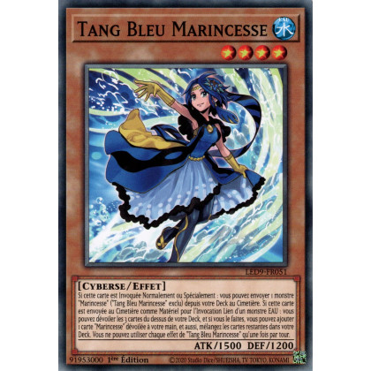 Tang Bleu Marincesse - LED9-FR051 - Cartes Yu-Gi-Oh!