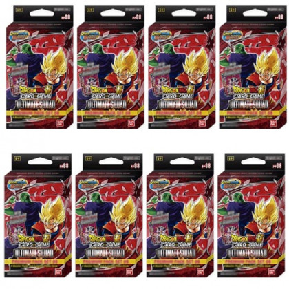 Lot de 8 Premium Pack PP08 Ultimate Squad - Cartes Dragon Ball Super