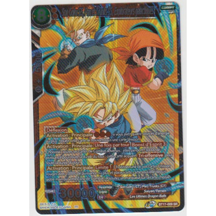 B17-009 Son Goku SS, Pan et Trunks SS, Explorateurs galactiques - Cartes Dragon Ball Super