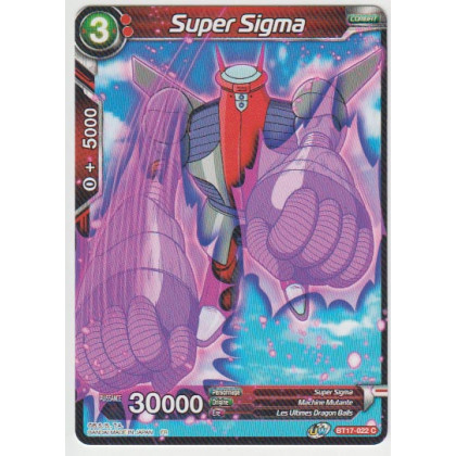 B17-022 Super Sigma - Cartes Dragon Ball Super