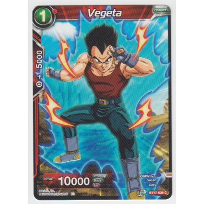 B17-026 Vegeta - Cartes Dragon Ball Super