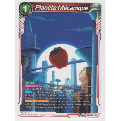 B17-028 Planète Mécanique - Cartes Dragon Ball Super