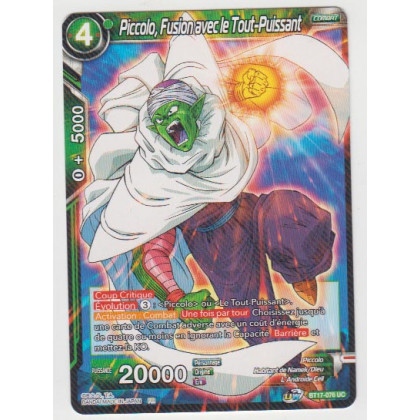 B17-076 Piccolo, Fusion avec le Tout-Puissant - Cartes Dragon Ball Super