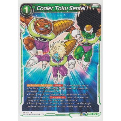 B17-078 Cooler, Toku Sentai! - Cartes Dragon Ball Super