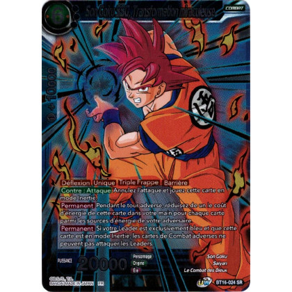 Son Goku SSG, Tranformation miraculeuse : BT16-024 (V.1 - SR)