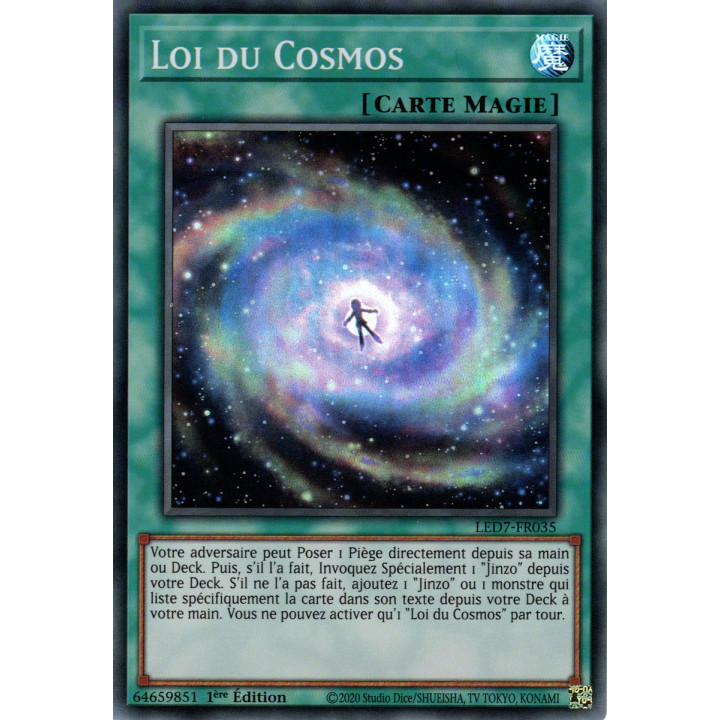 LED7-FR035 Loi du Cosmos
