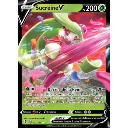 Sucreine V - EB08 021/264 - Poing de Fusion SWSH08 - Cartes Pokémon