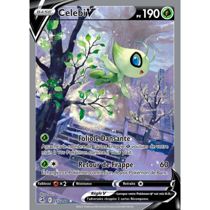 Celebi V - EB08 245/264 - Poing de Fusion SWSH08 - Cartes Pokémon