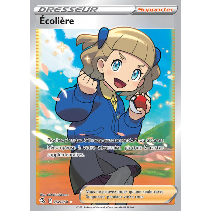 Écolière - EB08 262/264 - Poing de Fusion SWSH08 - Cartes Pokémon