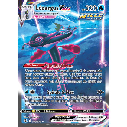 Lézargus VMAX - EB08 266/264 - Poing de Fusion SWSH08 - Cartes Pokémon