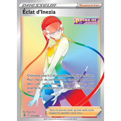 Éclat d'Inezia - EB08 275/264 - Poing de Fusion SWSH08 - Cartes Pokémon
