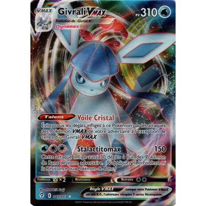 Givrali VMAX - EB07 041/203 - Évolution Céleste SWSH07 - Cartes Pokémon