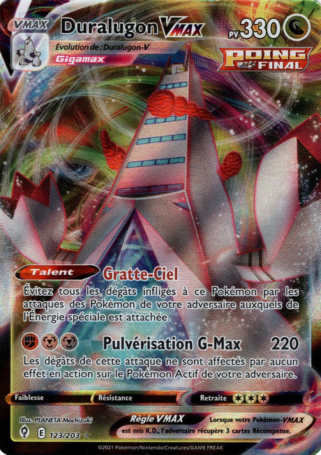 Duralugon VMAX - EB07 123/203 - Évolution Céleste SWSH07 - Cartes Pokémon