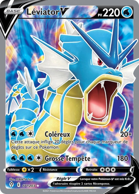 Léviator-V - EB07 171/203 - Évolution Céleste SWSH07 - Cartes Pokémon