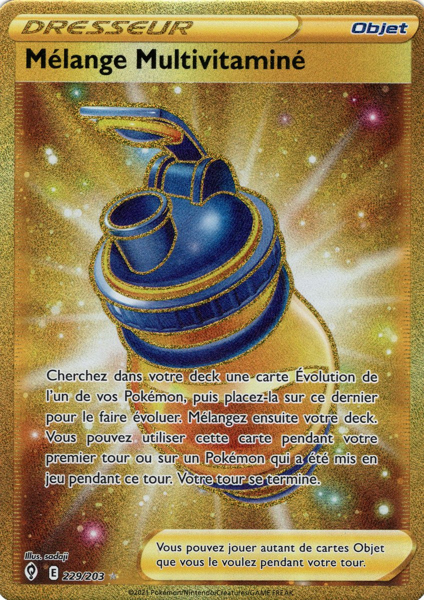 Mélange Multivitaminé - EB07 229/203 - Évolution Céleste SWSH07 - Cartes Pokémon