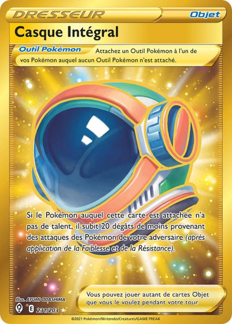 Casque Intégral - EB07 231/203 - Évolution Céleste SWSH07 - Cartes Pokémon