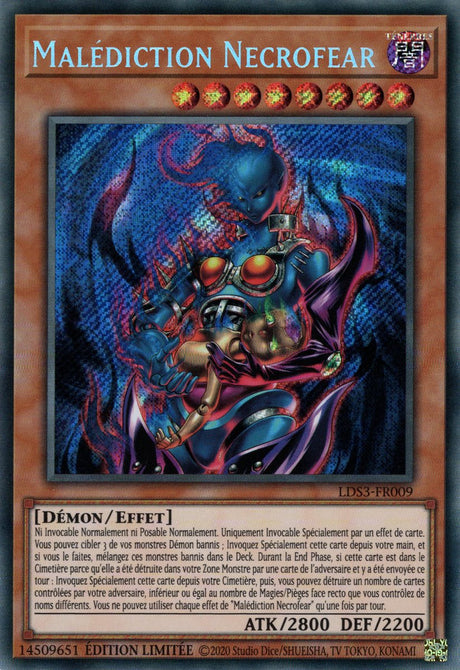 Malédiction Necrofear - LDS3-FR009 - Cartes Yu-Gi-Oh!
