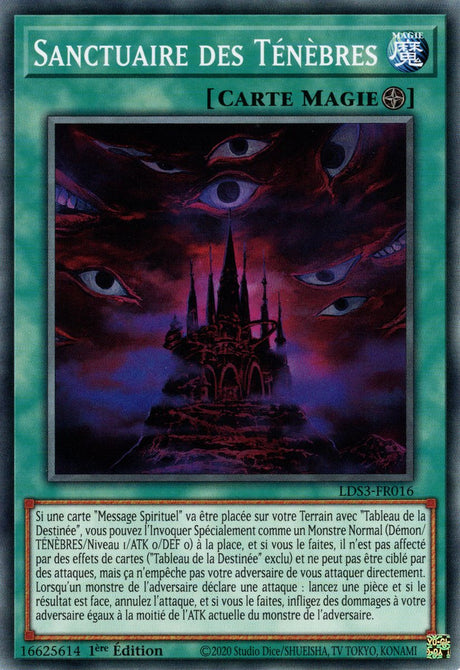 Sanctuaire des Ténèbres - LDS3-FR016 - Cartes Yu-Gi-Oh!