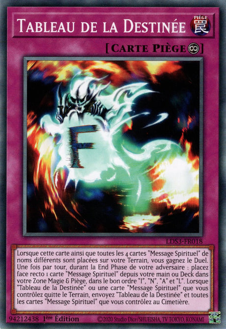 Tableau de la Destinée - LDS3-FR018 - Cartes Yu-Gi-Oh!