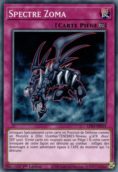 Spectre Zoma - LDS3-FR019 - Cartes Yu-Gi-Oh!
