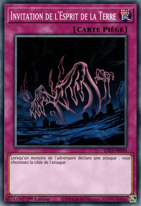 Invitation de l'Esprit de la Terre - LDS3-FR020 - Cartes Yu-Gi-Oh!
