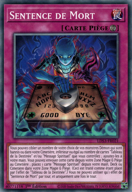 Sentence de Mort - LDS3-FR021 - Cartes Yu-Gi-Oh!