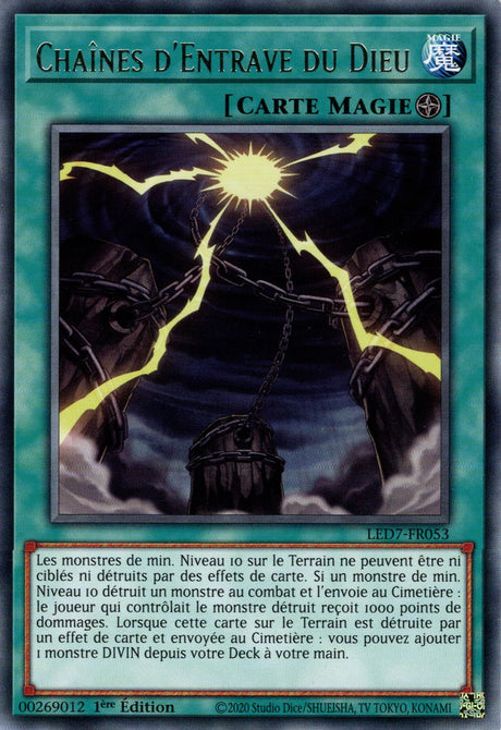 LED7-FR053 Chaînes d'Entrave du Dieu