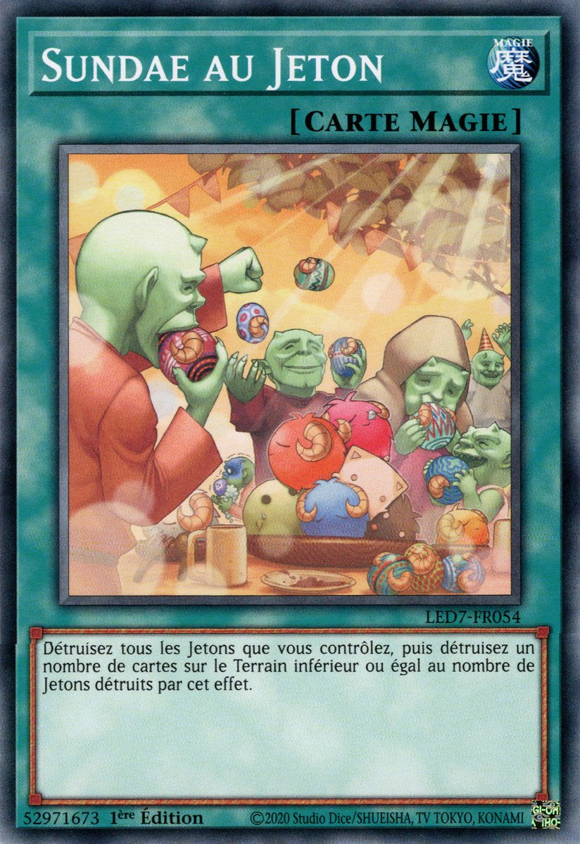 LED7-FR054 Sundae au Jeton