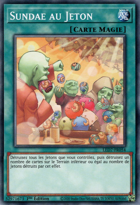 LED7-FR054 Sundae au Jeton