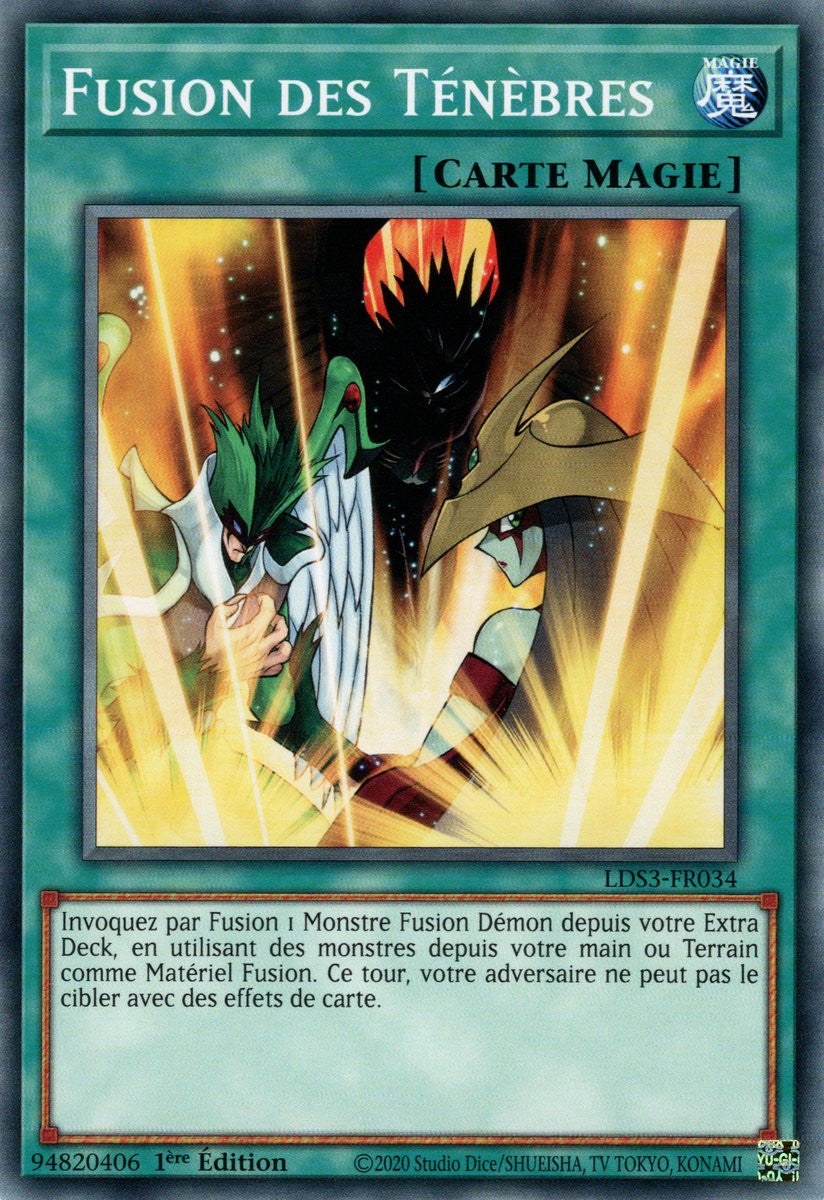 Fusion des Ténèbres - LDS3-FR034 - Cartes Yu-Gi-Oh!