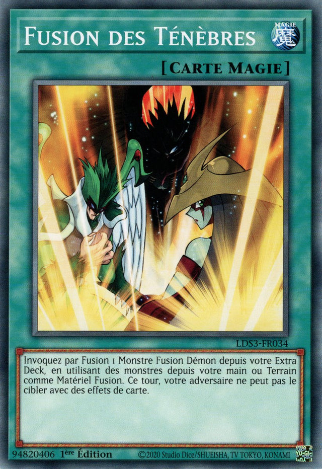 Fusion des Ténèbres - LDS3-FR034 - Cartes Yu-Gi-Oh!
