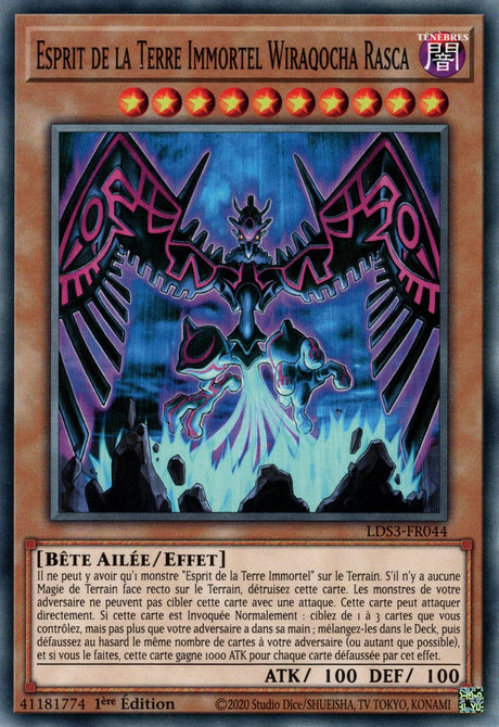 Esprit de la Terre Immortel Wiraqocha Rasca - LDS3-FR044 - Cartes Yu-Gi-Oh!