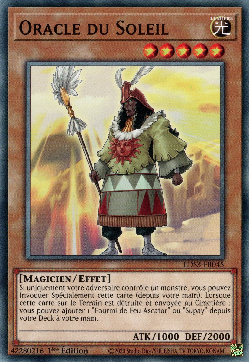 Oracle du Soleil - LDS3-FR045 - Cartes Yu-Gi-Oh!