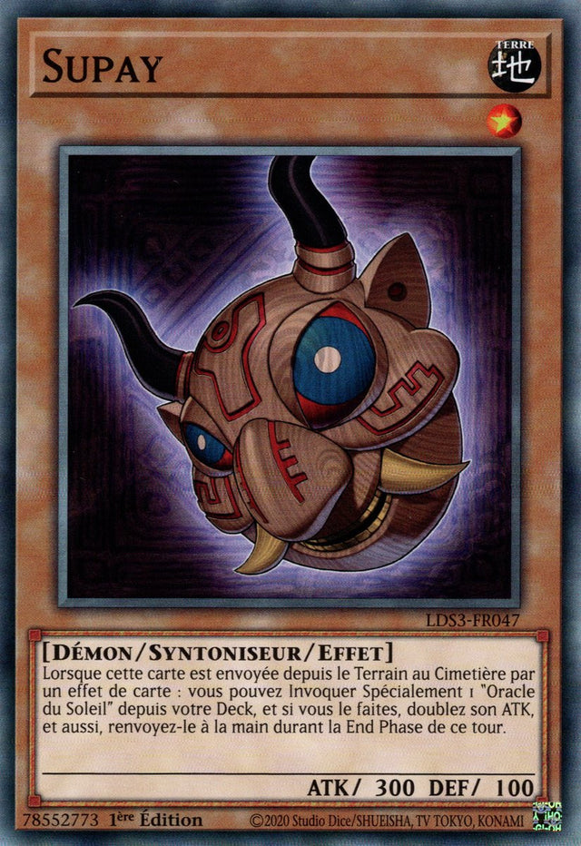 Supay - LDS3-FR047 - Cartes Yu-Gi-Oh!